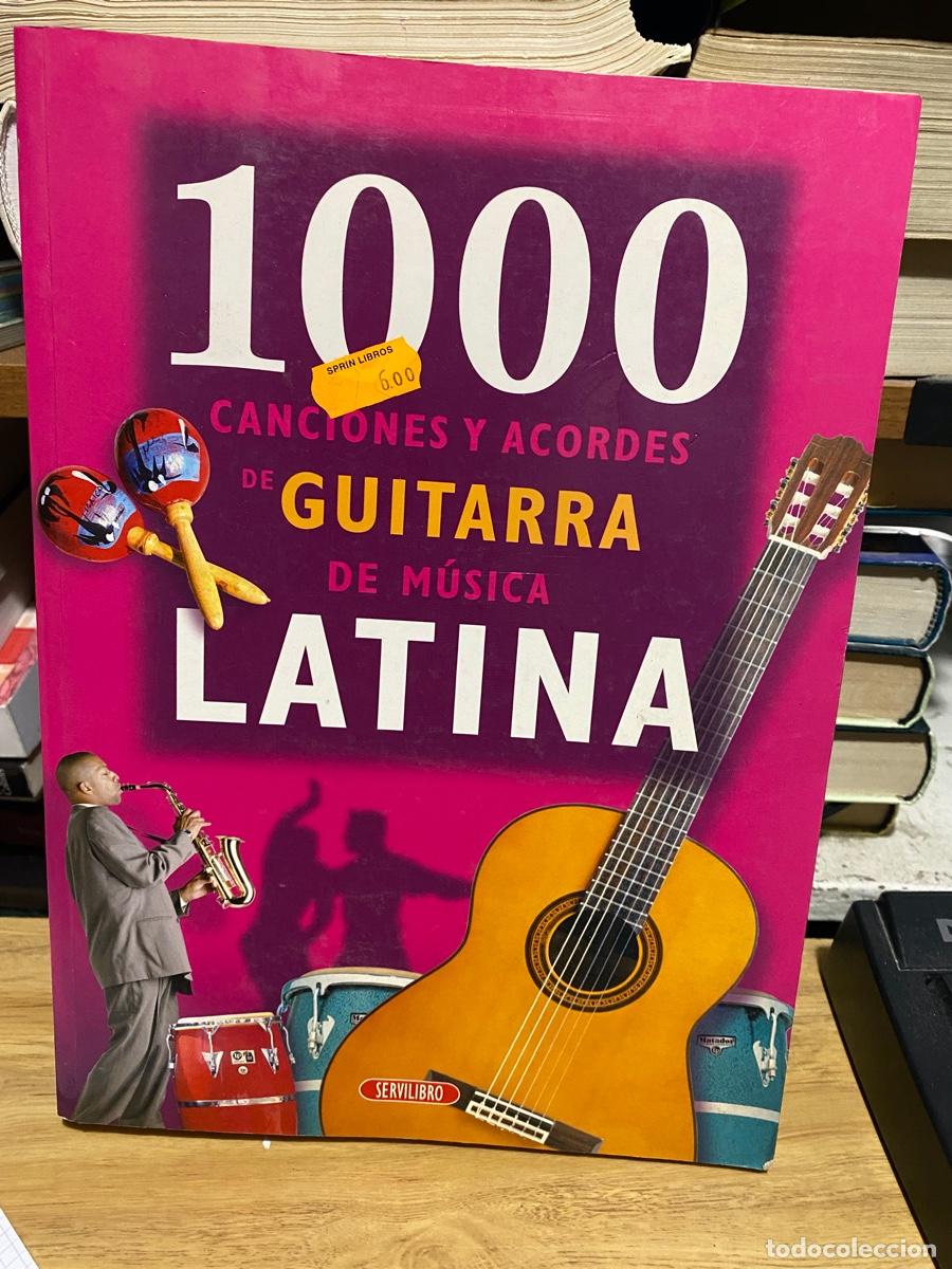 Libros de segunda mano: 1000 CANCIONES Y ACORDES DE GIUTARRA DE MUSICA LATINA