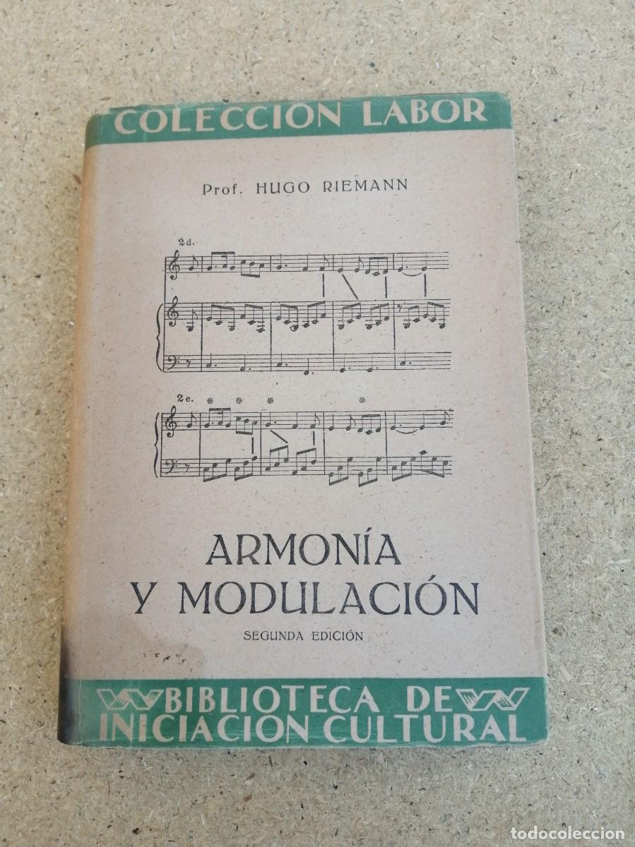 Libros de segunda mano: ARMONIA Y MODULACION (HUGO REIMANN)