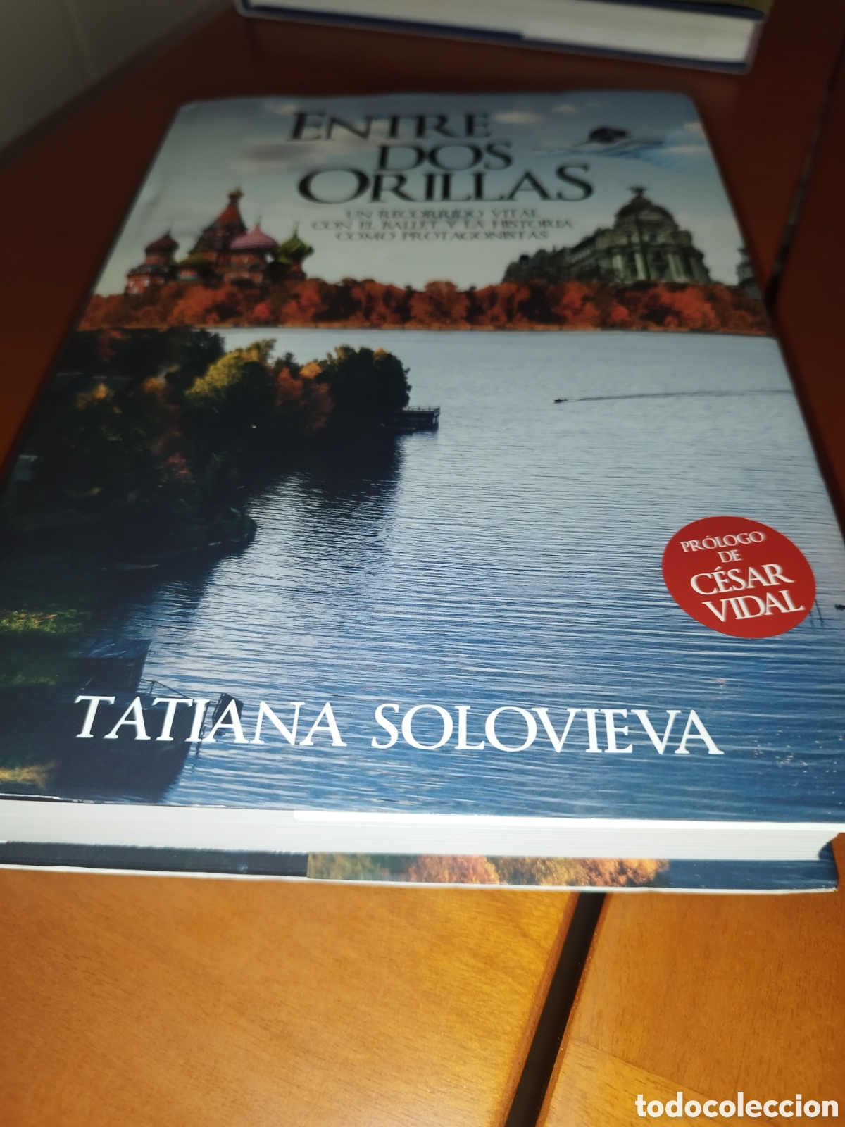 Libros de segunda mano: TATIANA SOLOVIEVA: ENTRE DOS ORILLAS. 2021 1&ordf;ED. BALLET - AUTOBIOGRAFIA. DEDICATORIA Y FIRMA AUTORA