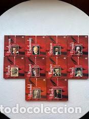 Libros de segunda mano: Genios de la M&uacute;sica / 10 libros, 10 DVD, COMPLETA / Bach, Stauss, Verdi, Mozart, Vivaldi... / Naxos