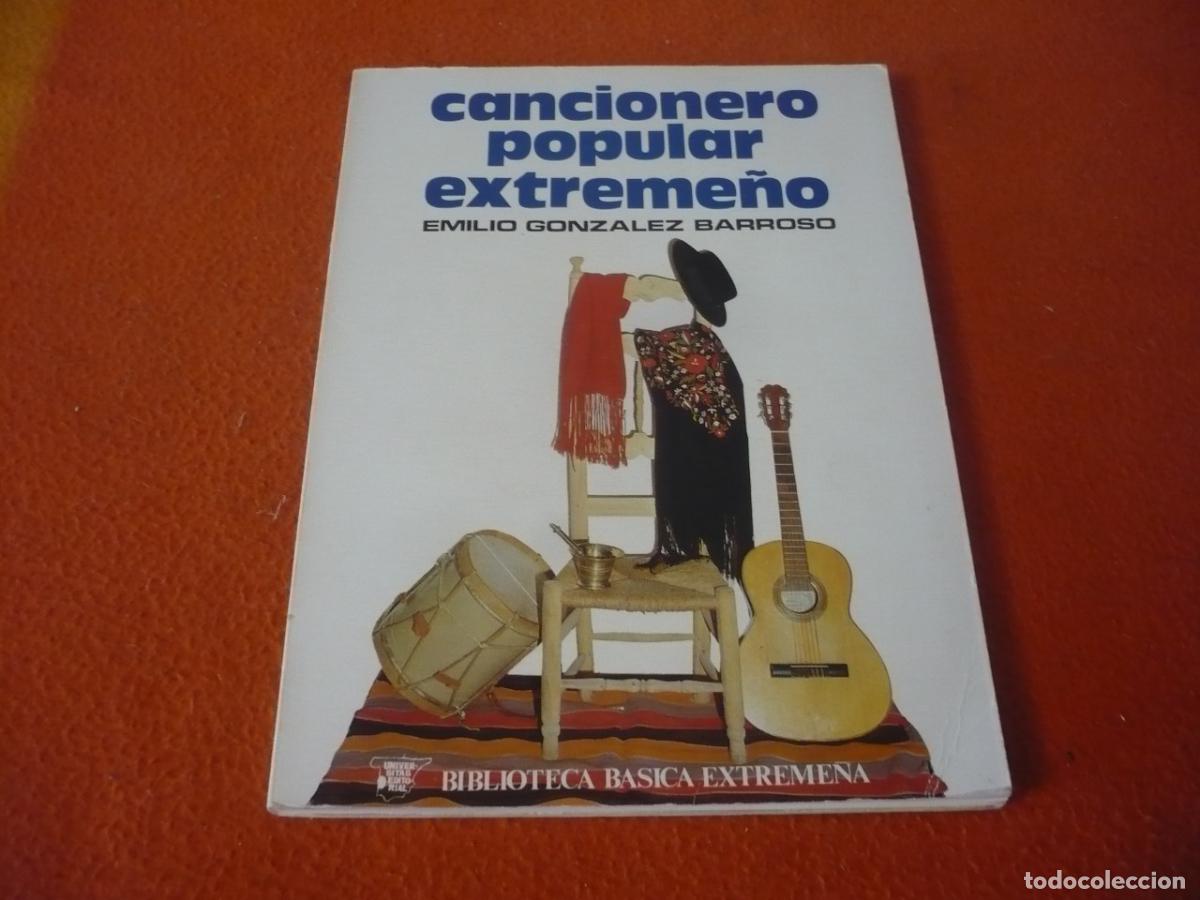 Libros de segunda mano: CANCIONERO POPULAR EXTREME&Ntilde;O ( BARROSO ) FOLKLORE EXTREMADURA MUSICA CANCIONES PARTITURAS
