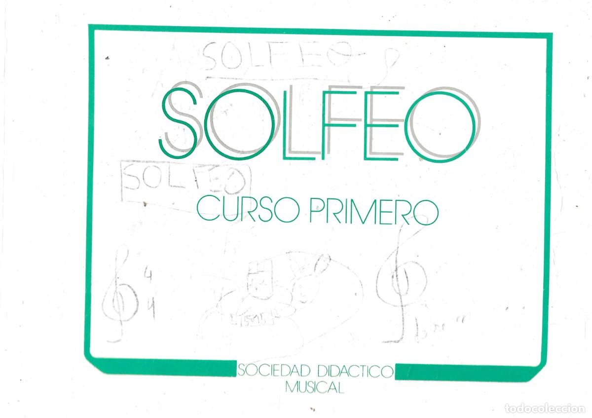 Libros de segunda mano: Solfeo. Curso Primero. An&oacute;nimo
