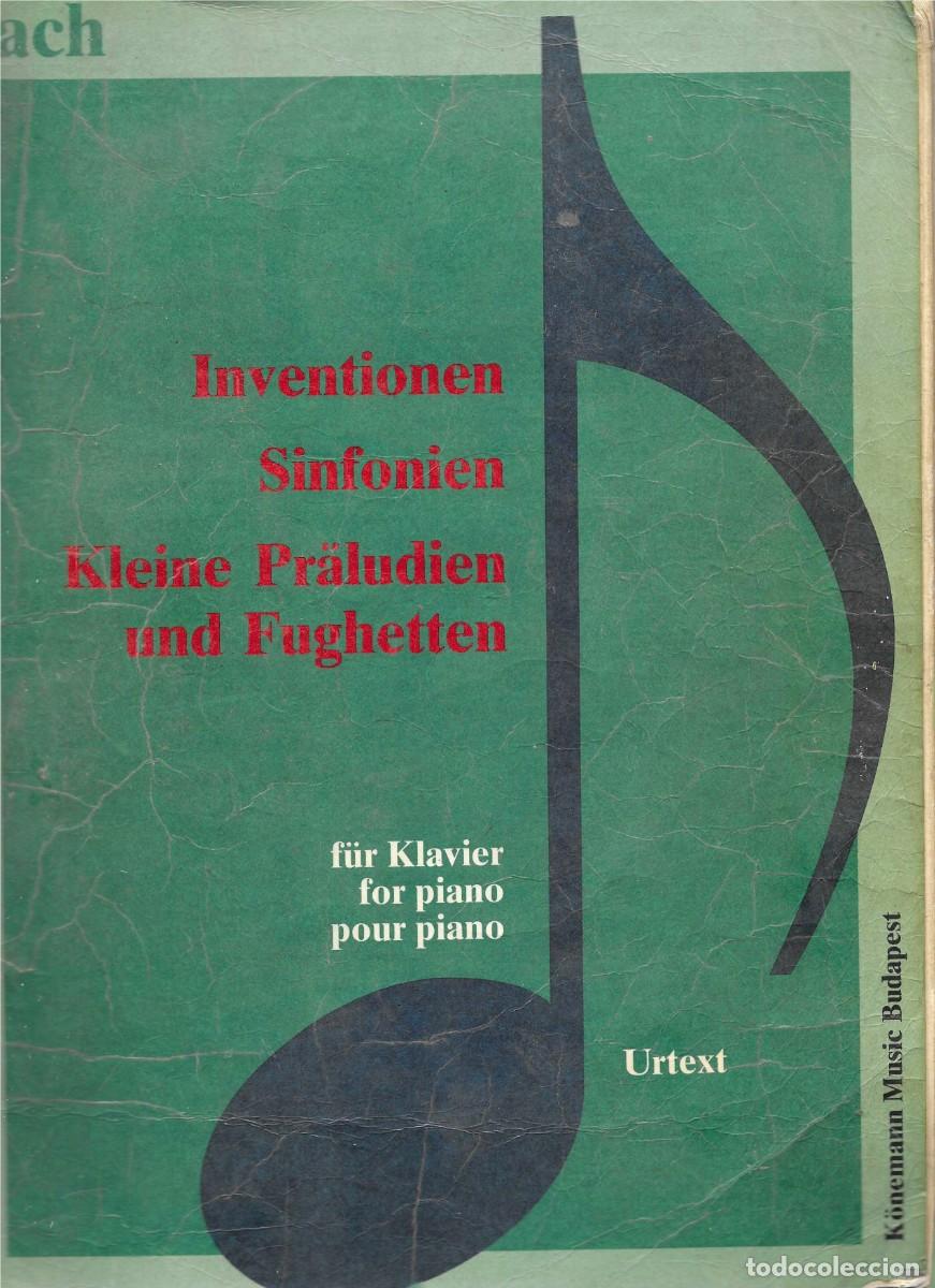 Libros de segunda mano: Invention en Sinfonien Kleine Pr&auml;ludien und Fughetten. Johann Sebastian Bach