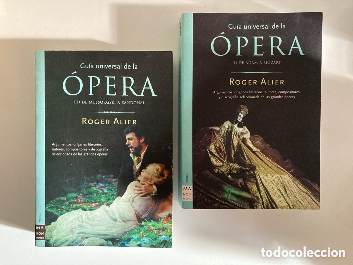 Libros de segunda mano: Roger Alier. Manual &Oacute;pera Universal. Vols. I y II
