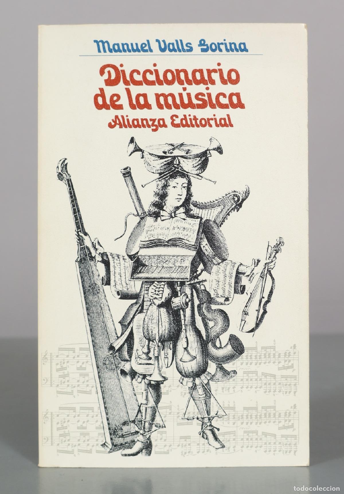 Libros de segunda mano: Diccionario de la m&uacute;sica - Manuel Valls Gorina - Alianza Editorial