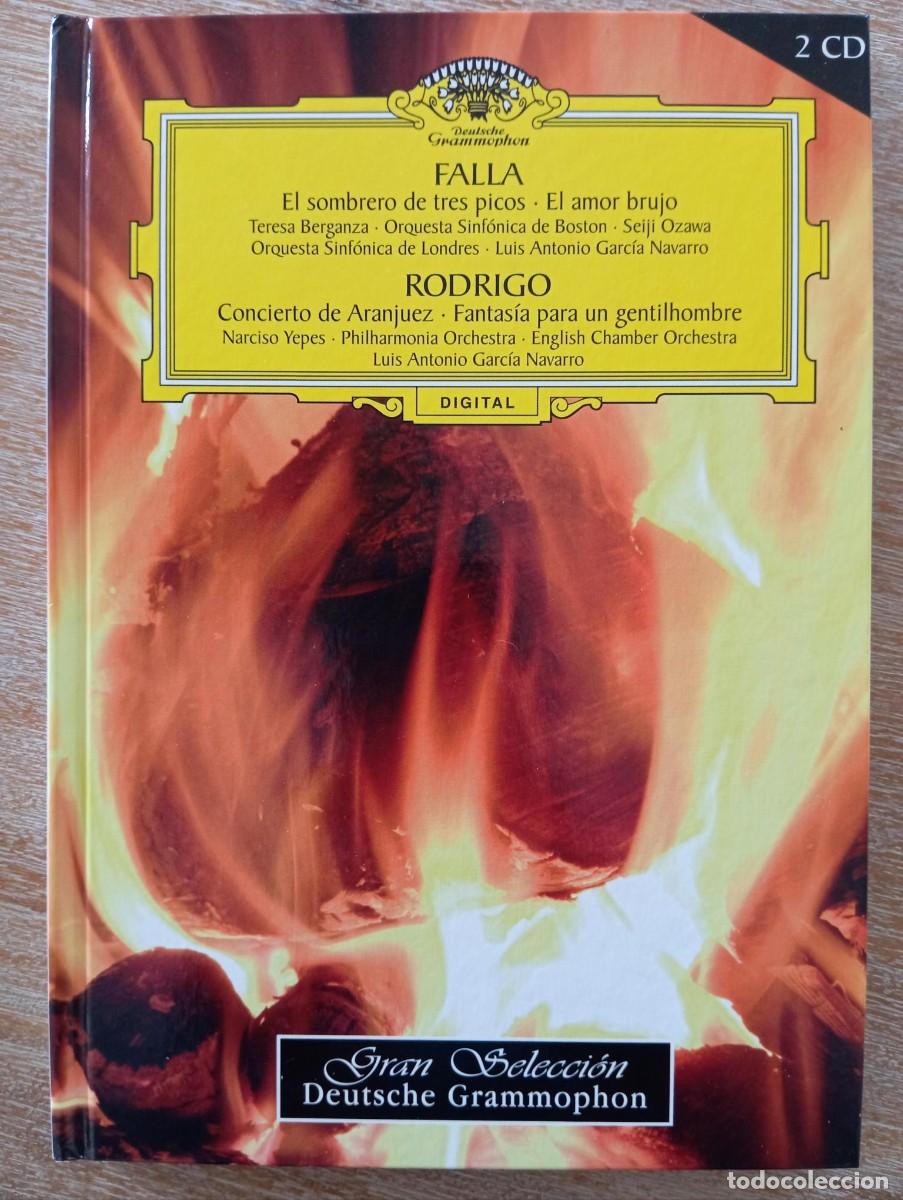 Libros de segunda mano: FALLA RODRIGO LIBRO + 2 CD