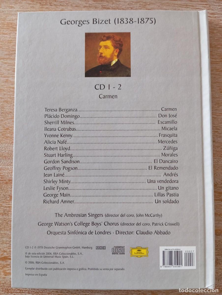 Libros de segunda mano: BIZET - CARMEN - LIBRO + CD - Foto 2