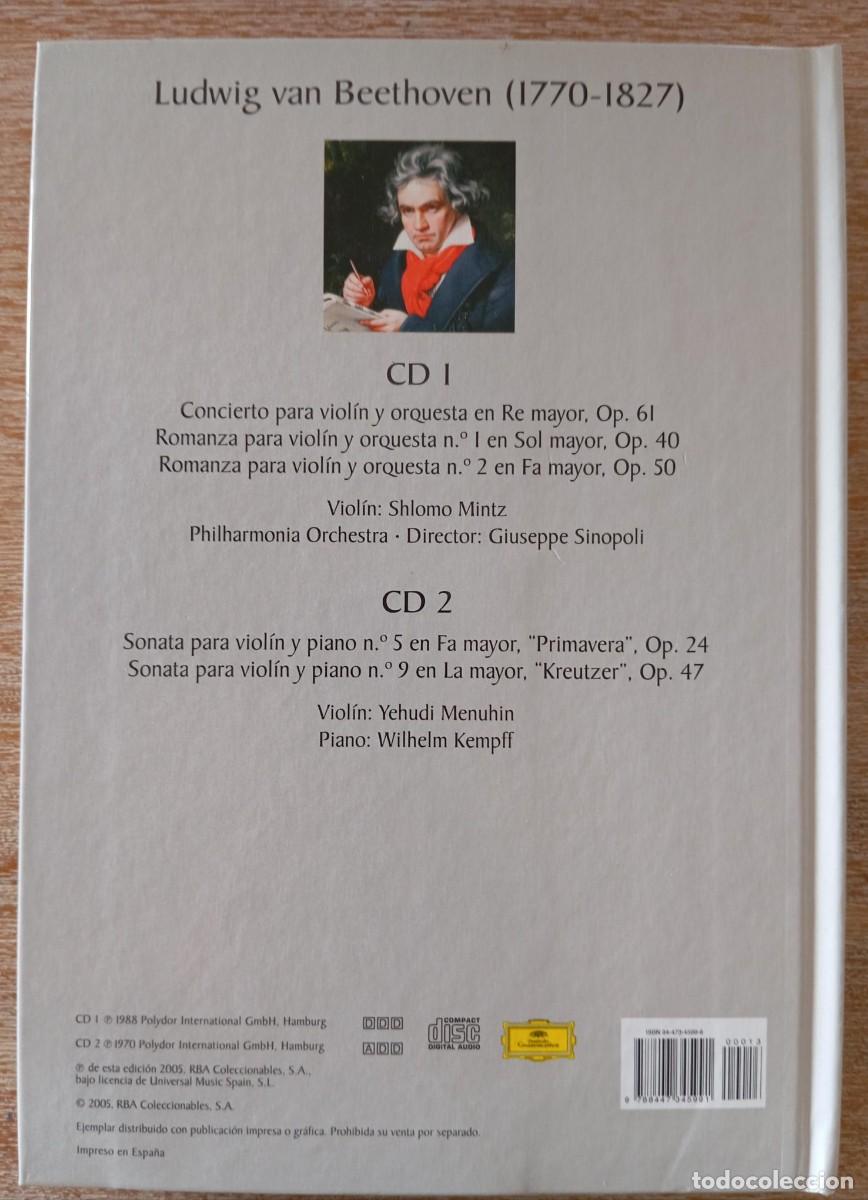 Libros de segunda mano: BEETHOVEN - LIBRO + CD - Foto 2