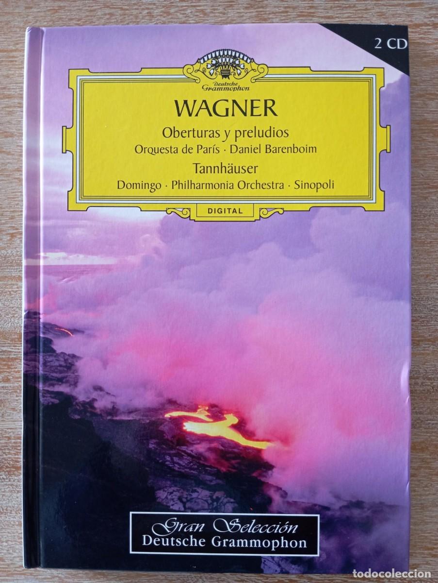 Libros de segunda mano: WAGNER - OBERTURAS -LIBRO + CD