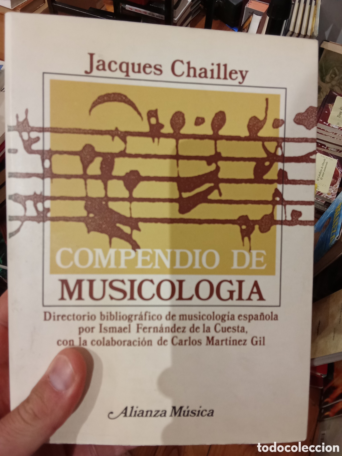 Libros de segunda mano: Compendio de musicolog&iacute;a - Jacques Chailley - Alianza M&uacute;sica