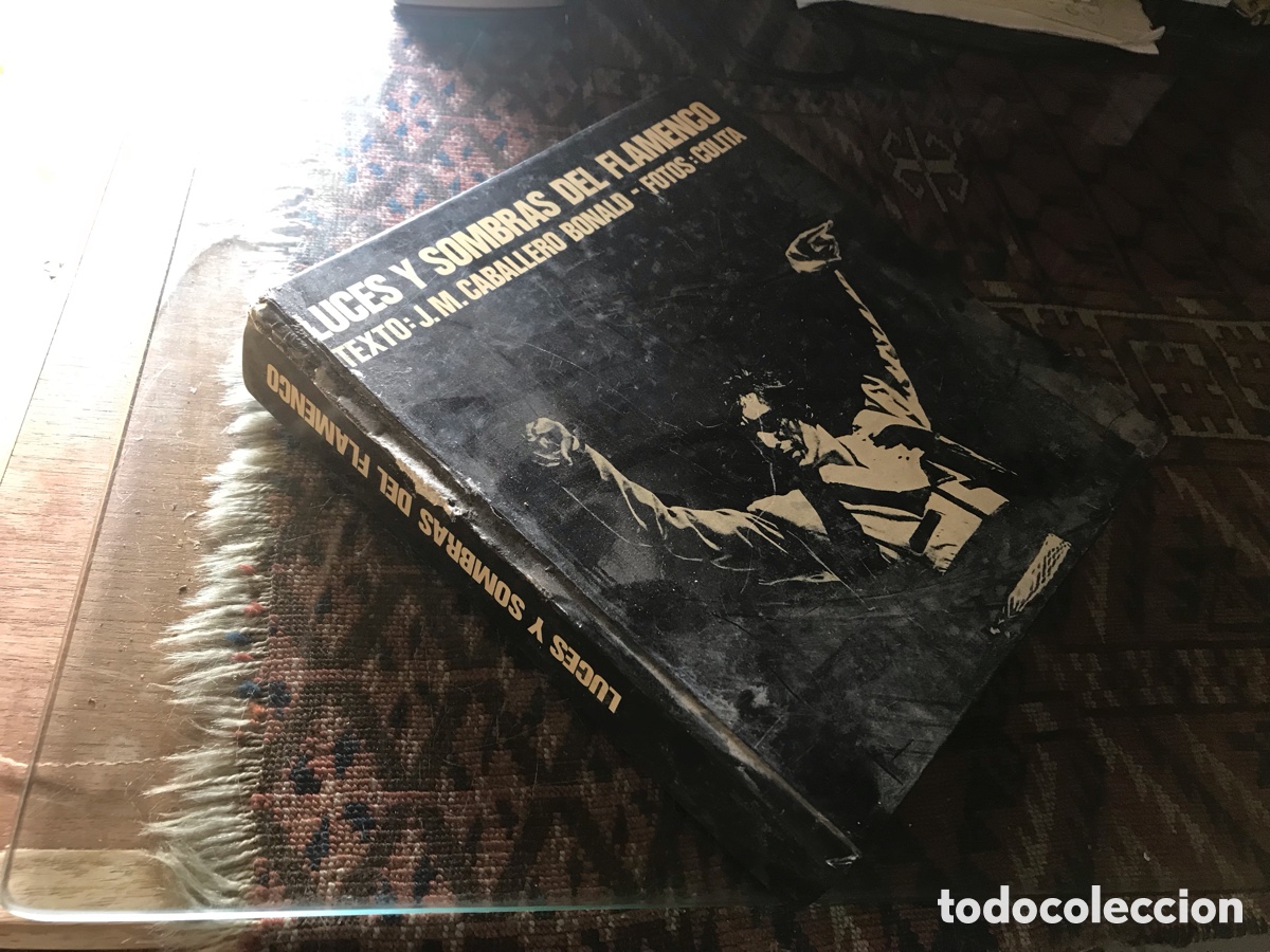Libros de segunda mano: Luces y sombras del flamenco. J. M. Caballero Bonal. Fotos: colita.