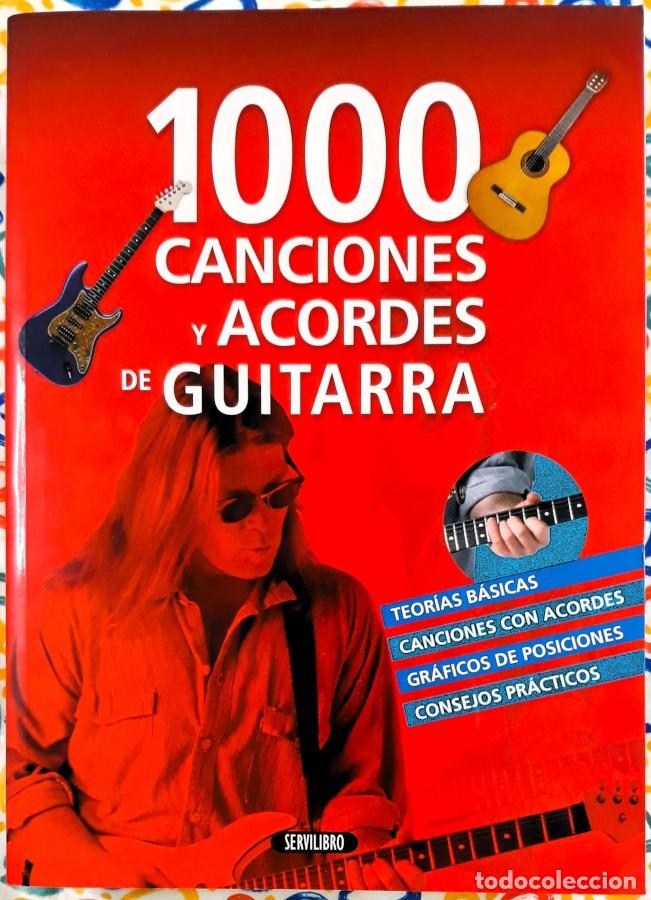 Libros de segunda mano: 1000 canciones y acordes de guitarra - Joseba Olano - Servilibro Ediciones S.A, 2001
