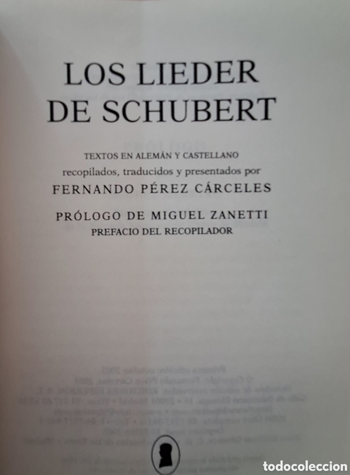 Libros de segunda mano: Los lieders de Schubert - Foto 2