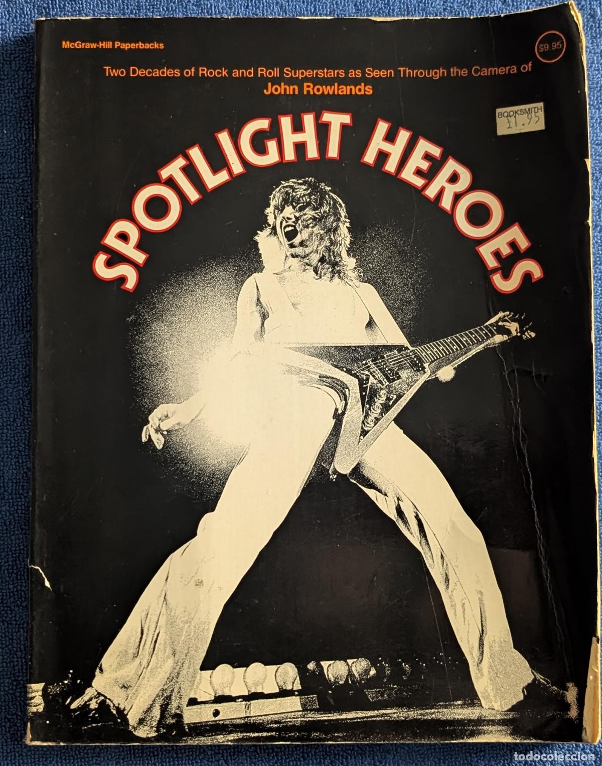 Libros de segunda mano: Spotlight Heroes - John Rowlands - Mc Graw-Hill Book Company - 1st edition (1981)