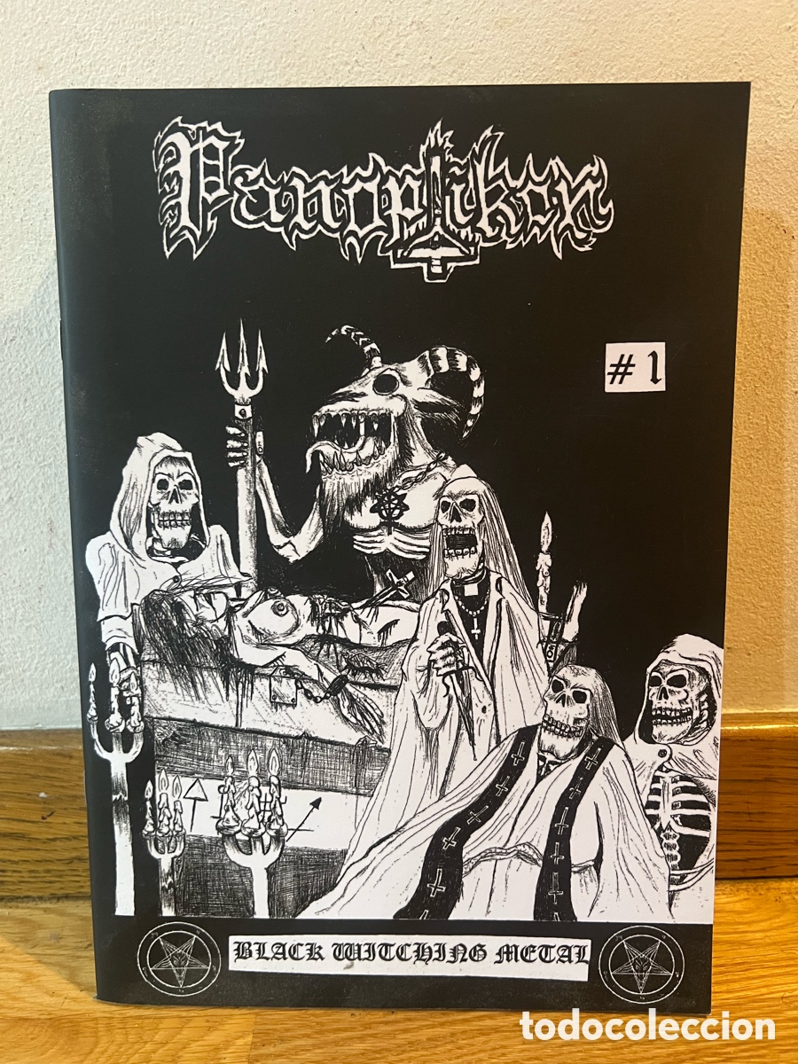 Libros de segunda mano: Revista Trash metal Black Witching Metal #1