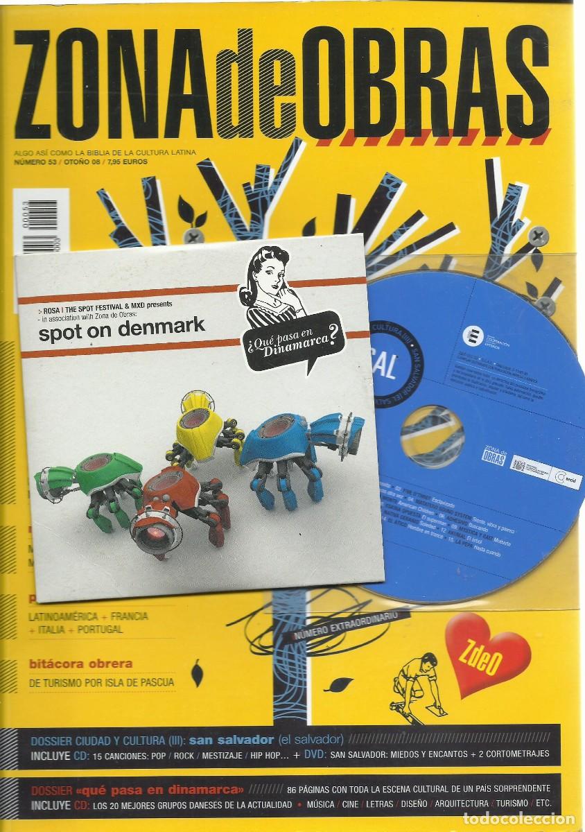 Libri di seconda mano: ZONA DE OBRAS N&ordm; 53. Oto&ntilde;o 2008. (incluye 2 cds + sin dvd)