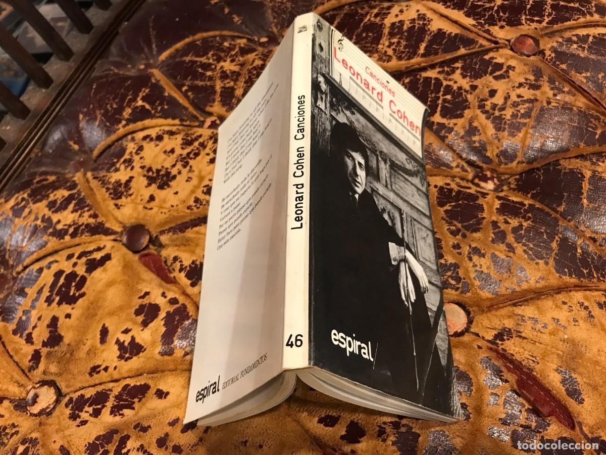 Libros de segunda mano: LEONARD COHEN. CANCIONES. 1979, FUNDAMENTOS