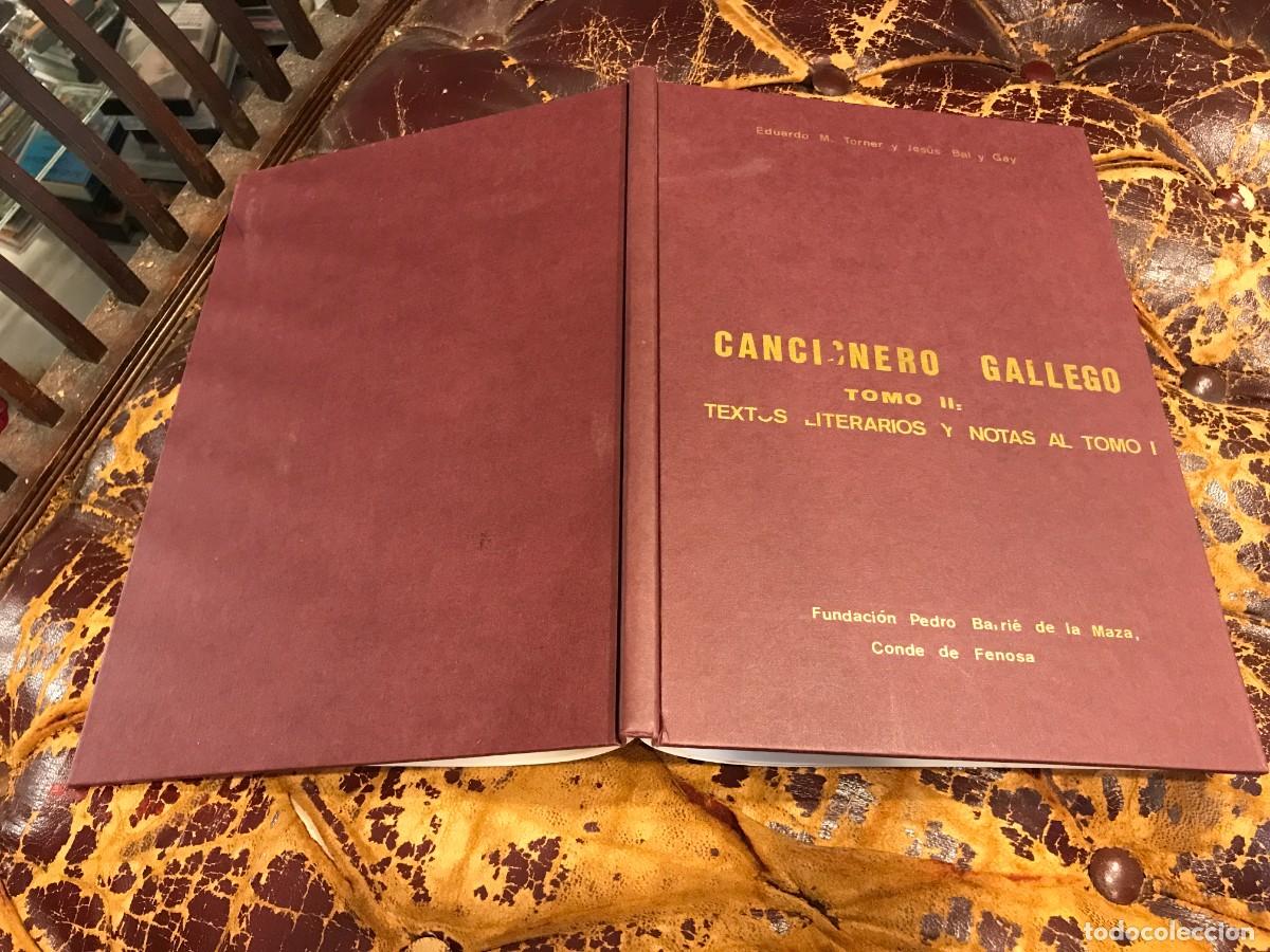 Libros de segunda mano: EDUARDO TORNER Y JES&Uacute;S BAL. CANCIONERO GALLEGO. TOMO II: TEXTOS LITERARIOS Y NOTAS AL TOMO I. 1973