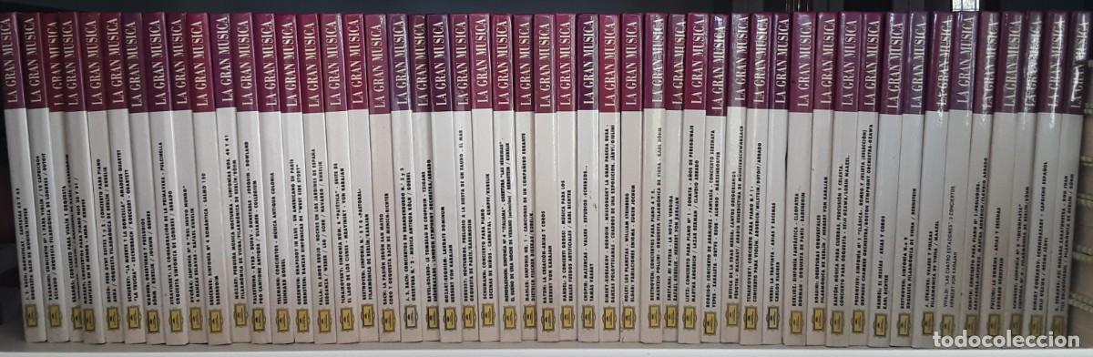 Libros de segunda mano: LA GRAN M&Uacute;SICA PASO A PASO. 50 VOL&Uacute;MENES. COMPLETA. CON CDS.