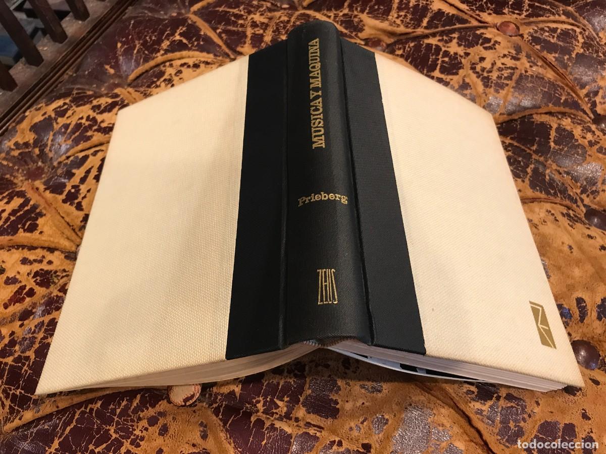 Libros de segunda mano: FRED K. PRIEBERG. M&Uacute;SICA Y M&Aacute;QUINA. M&Uacute;SICA CONCRETA, ELECTR&Oacute;NICA Y FUTURISTA. ROBOTS... 1964