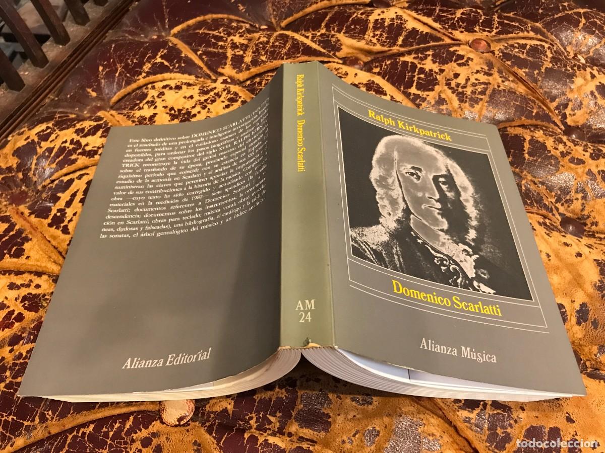 Libros de segunda mano: RALPH KIRKPATRICK. DOMENICO SCARLATTI. 1985, ALIANZA