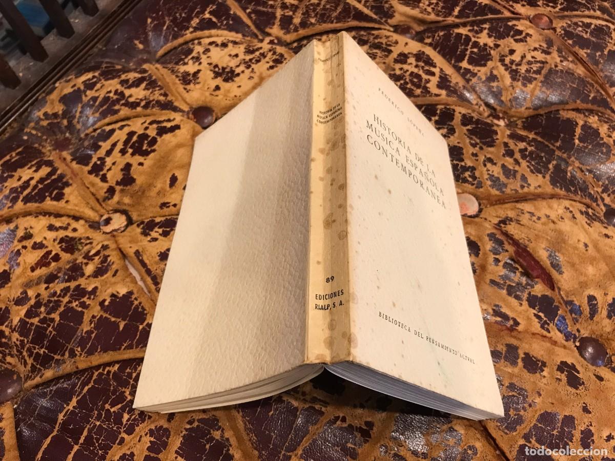 Libri di seconda mano: FEDERICO SOPE&Ntilde;A. HISTORIA DE LA M&Uacute;SICA ESPA&Ntilde;OLA CONTEMPOR&Aacute;NEA. 1958 (EJEMPLAR INTONSO)