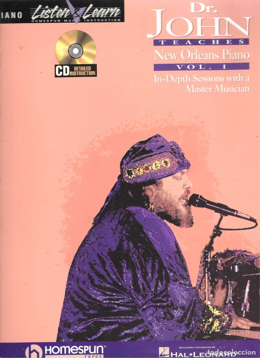 Libros de segunda mano: Dr. John Teaches New Orleans Piano: In-Depth Sessions With a Master Musician. Dr. John
