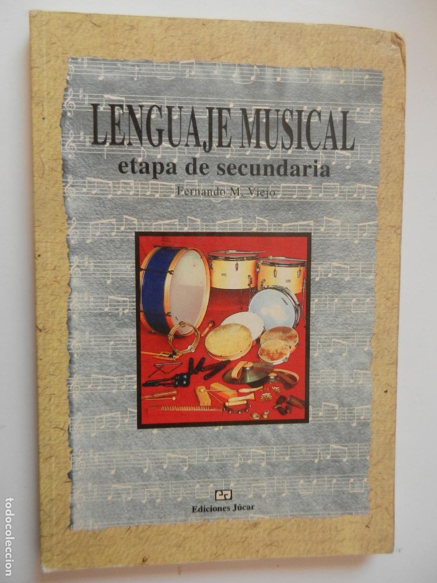 Libros de segunda mano: LENGUAJE MUSICAL- ETAPA SECUNDARIA - FERNANDO M VIEJO - EDICIONES J&Uacute;CAR 1994