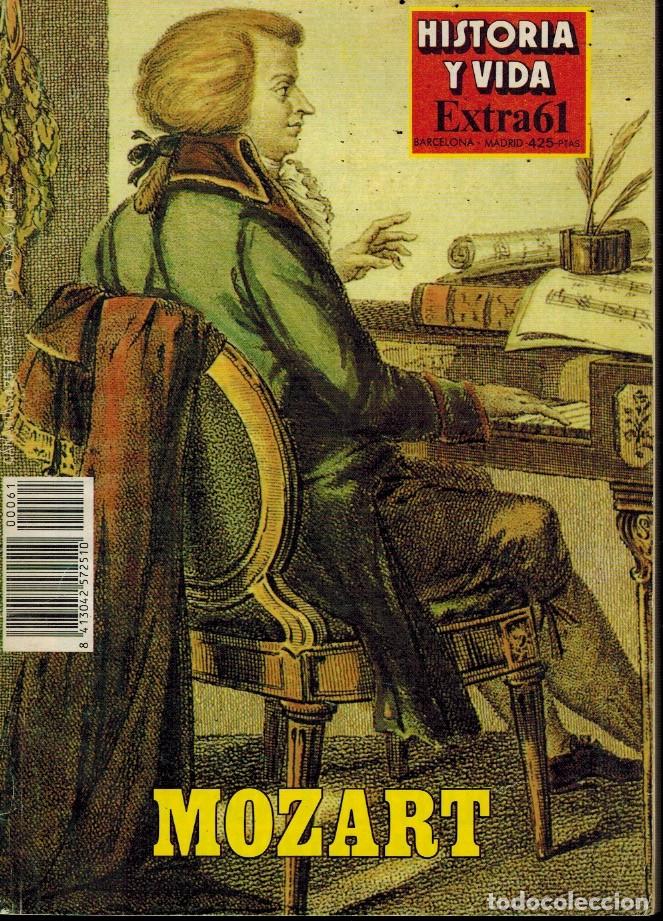 Libros de segunda mano: MOZART. Revista Historia y vida, extra N&ordm; 61