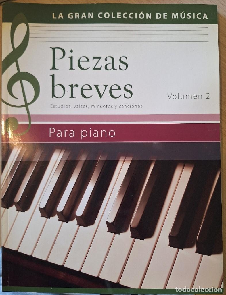 Libros de segunda mano: PIEZAS BREVES PARA PIANO. ESTUDIOS, VALSES, MINUETOS Y CANCIONES VOLUMEN 2. -