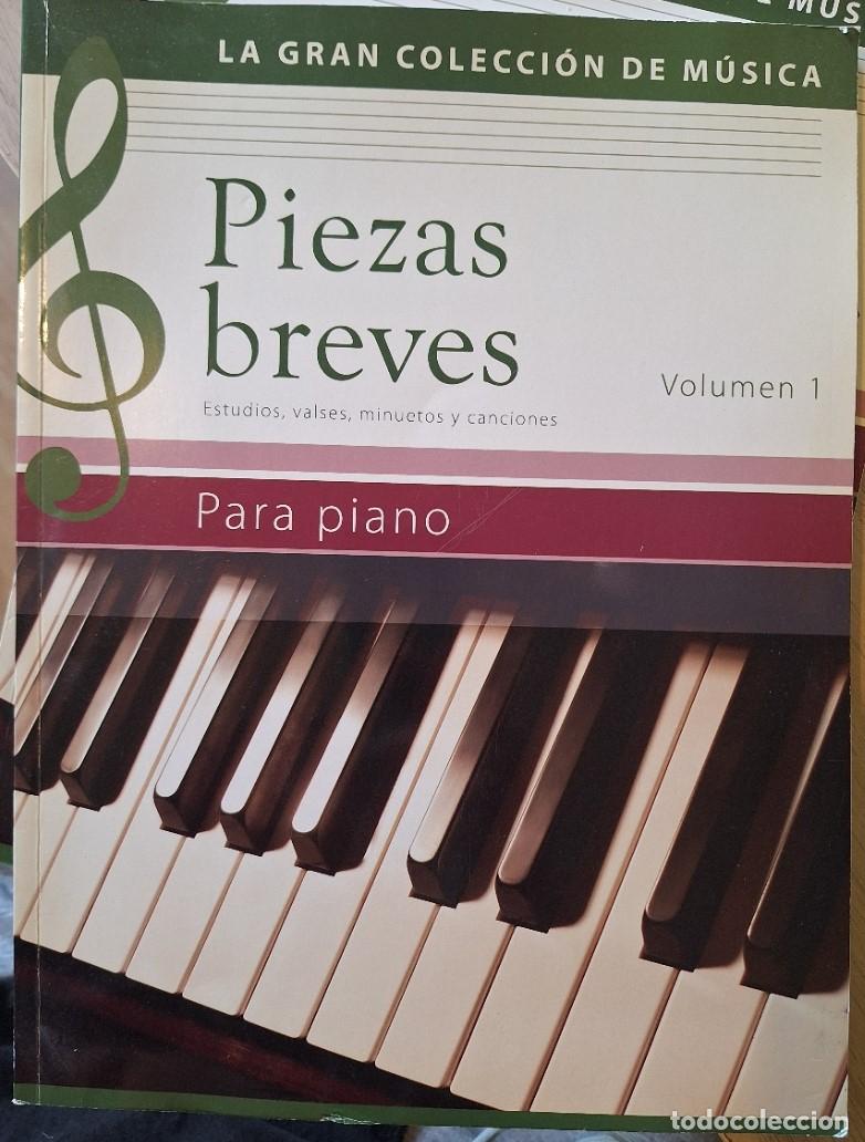 Libros de segunda mano: PIEZAS BREVES PARA PIANO. ESTUDIOS, VALSES, MINUETOS Y CANCIONES VOLUMEN 1. -