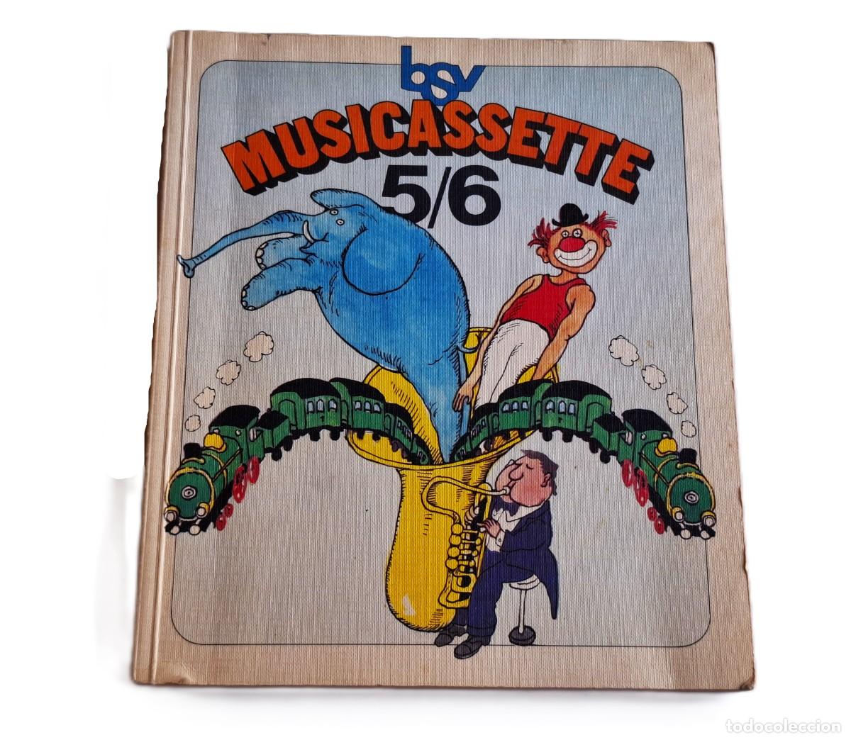 Libros de segunda mano: LIBRO DE MUSICA BSV MUSICASSETTE 5/6 - 20X23.CM