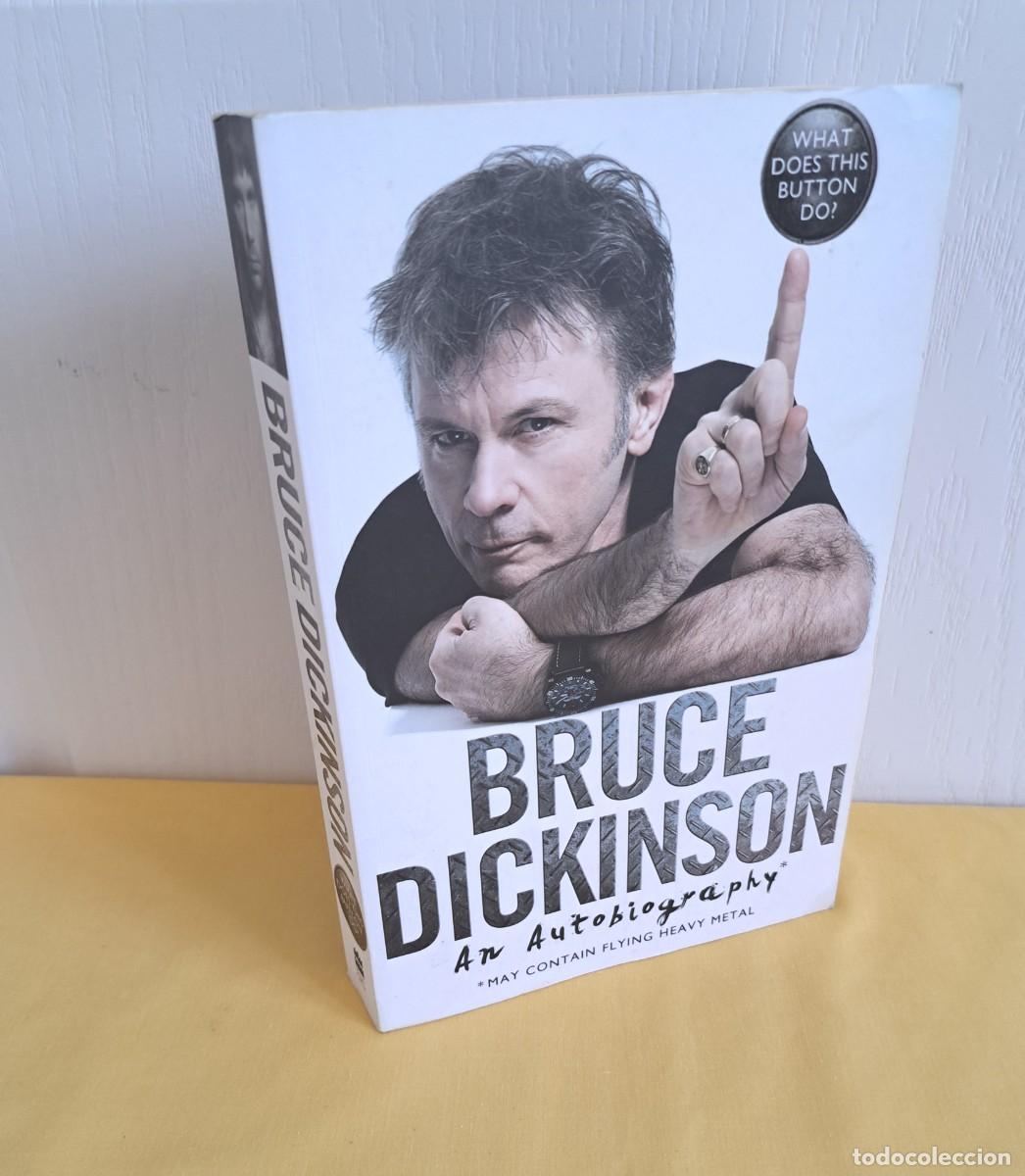 Libros de segunda mano: BRUCE DICKINSON - WHAT DOES THIS BUTTON DO? AN AUTOBIOGRAPHY - HARPER COLLINS 2017