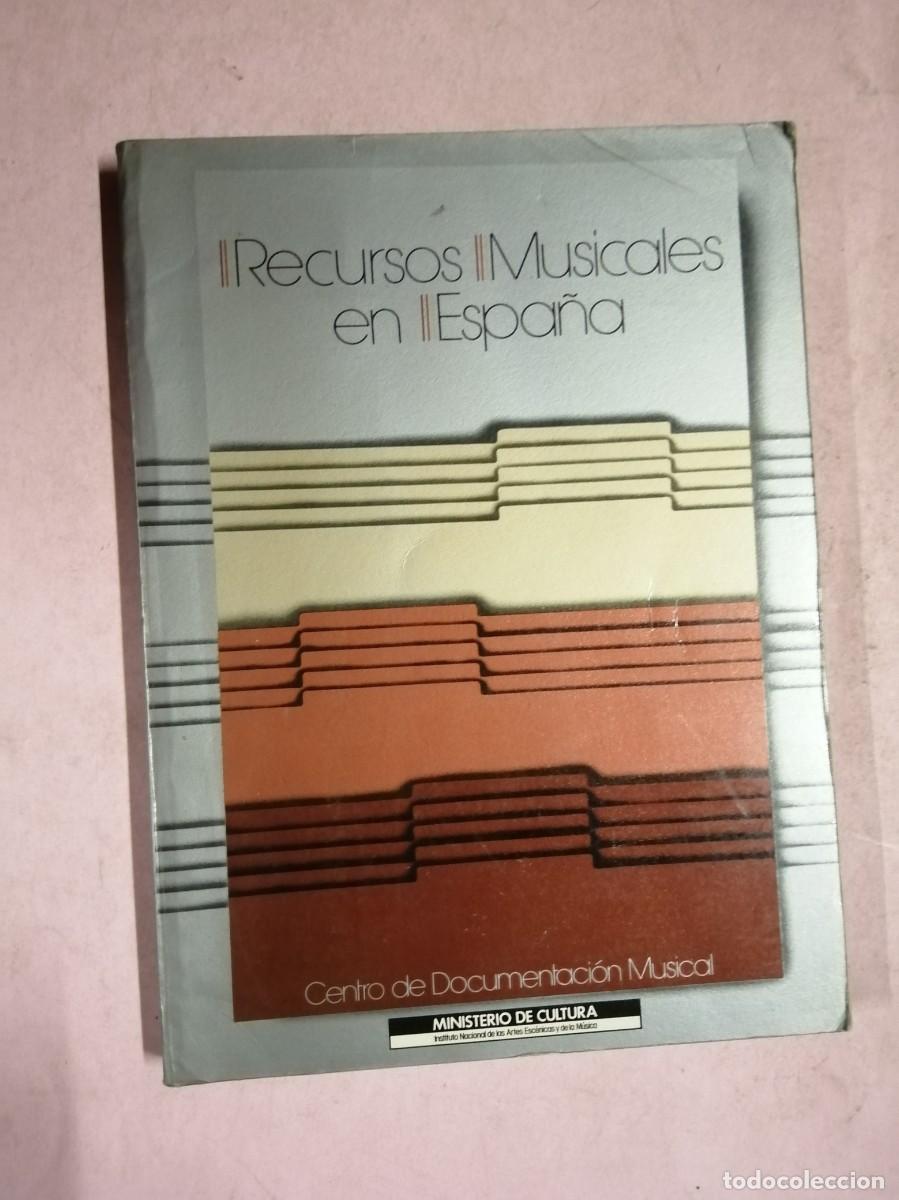 Libros de segunda mano: RECURSOS MUSICALES EN ESPA&Ntilde;A