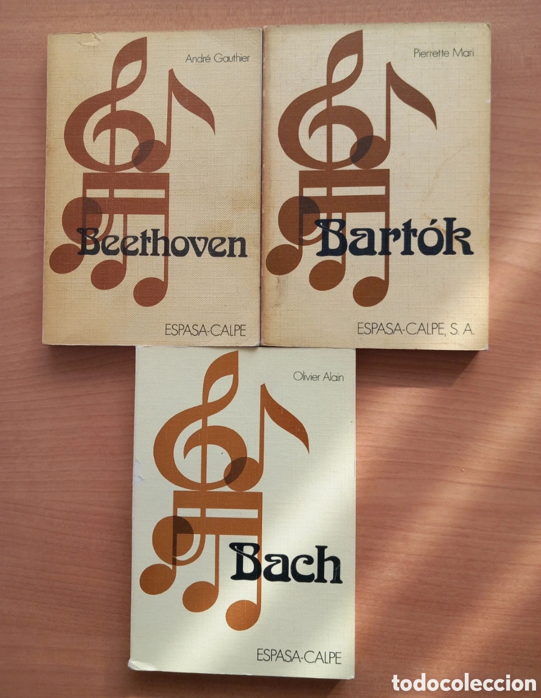 Libros de segunda mano: Lote biografias compositores