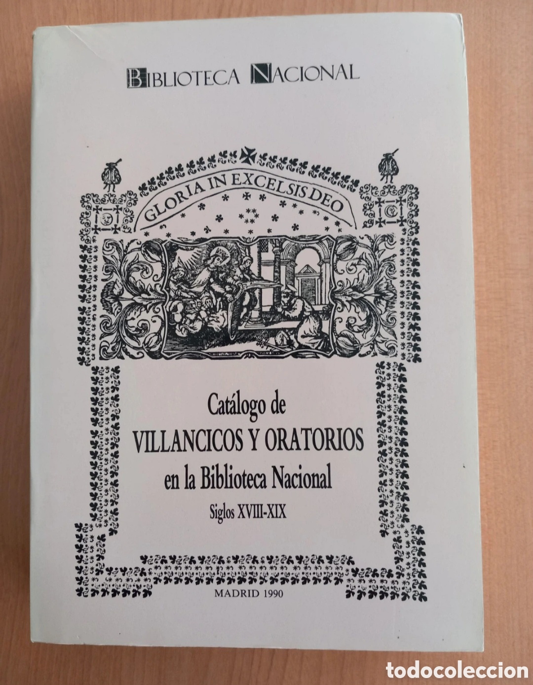 Libros de segunda mano: Catalogo de villancicos y oratorios en la Biblioteca Nacional