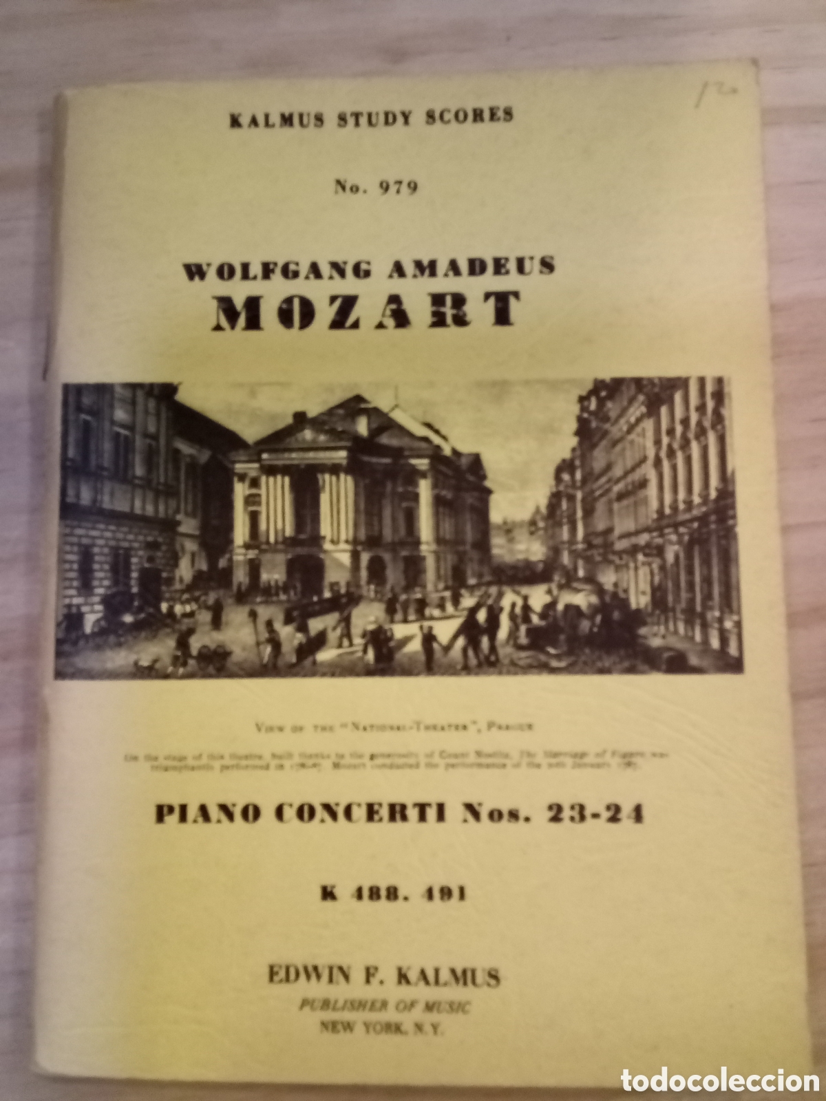 Libros de segunda mano: Wolfgang Amadeus Mozart. Kalmus Study Scores No. 979