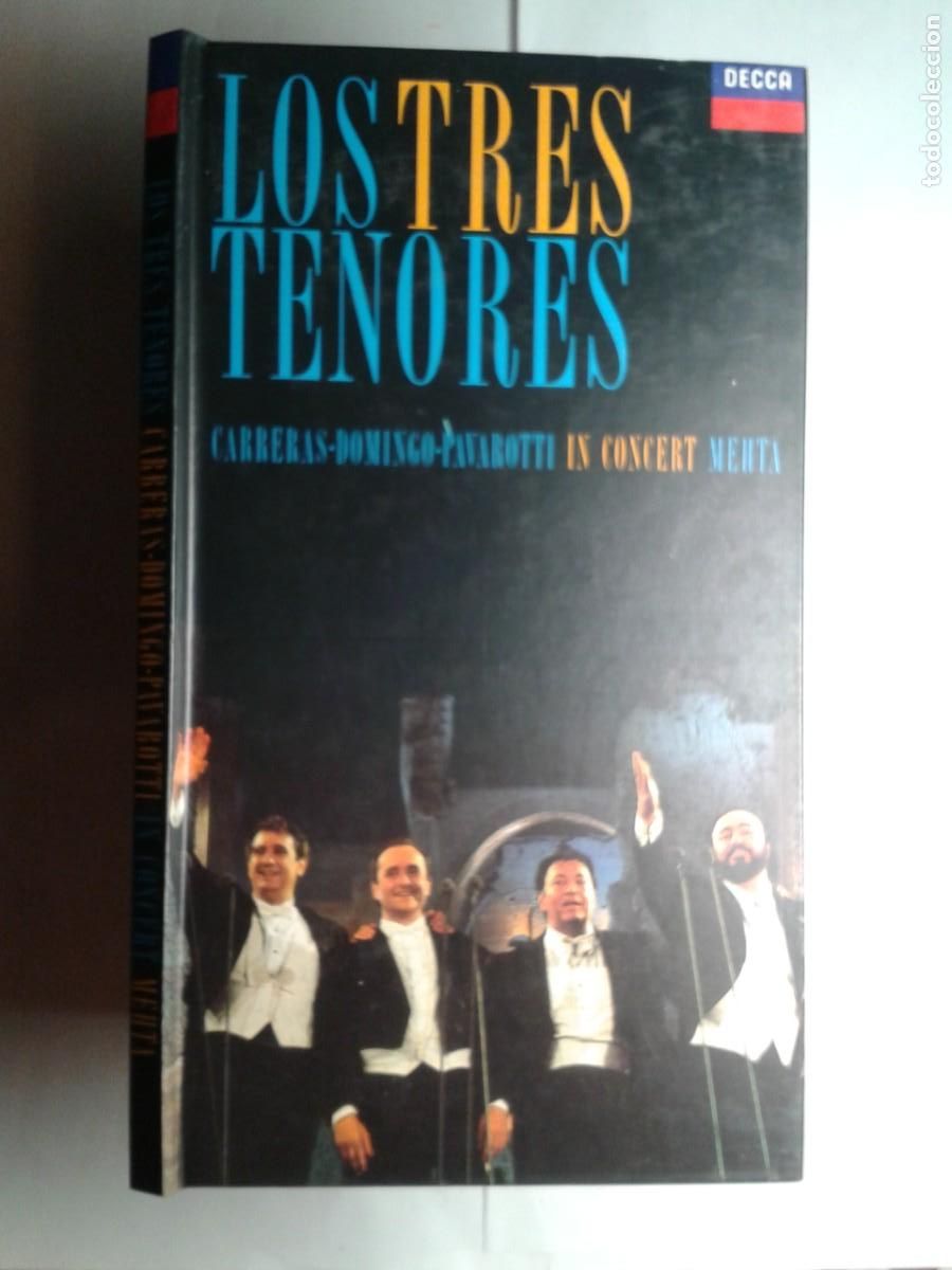 Libros de segunda mano: LOS TRES TENORES 1997 CARRERAS - DOMINGO- PAVAROTTI IN CONCERT MEHTA EDITA DECCA