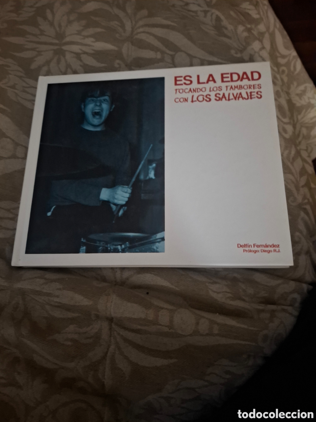 Libros de segunda mano: Delf&iacute;n Fern&aacute;ndez. Es La Edad. Tocando El Tambor Con Los Salvajes