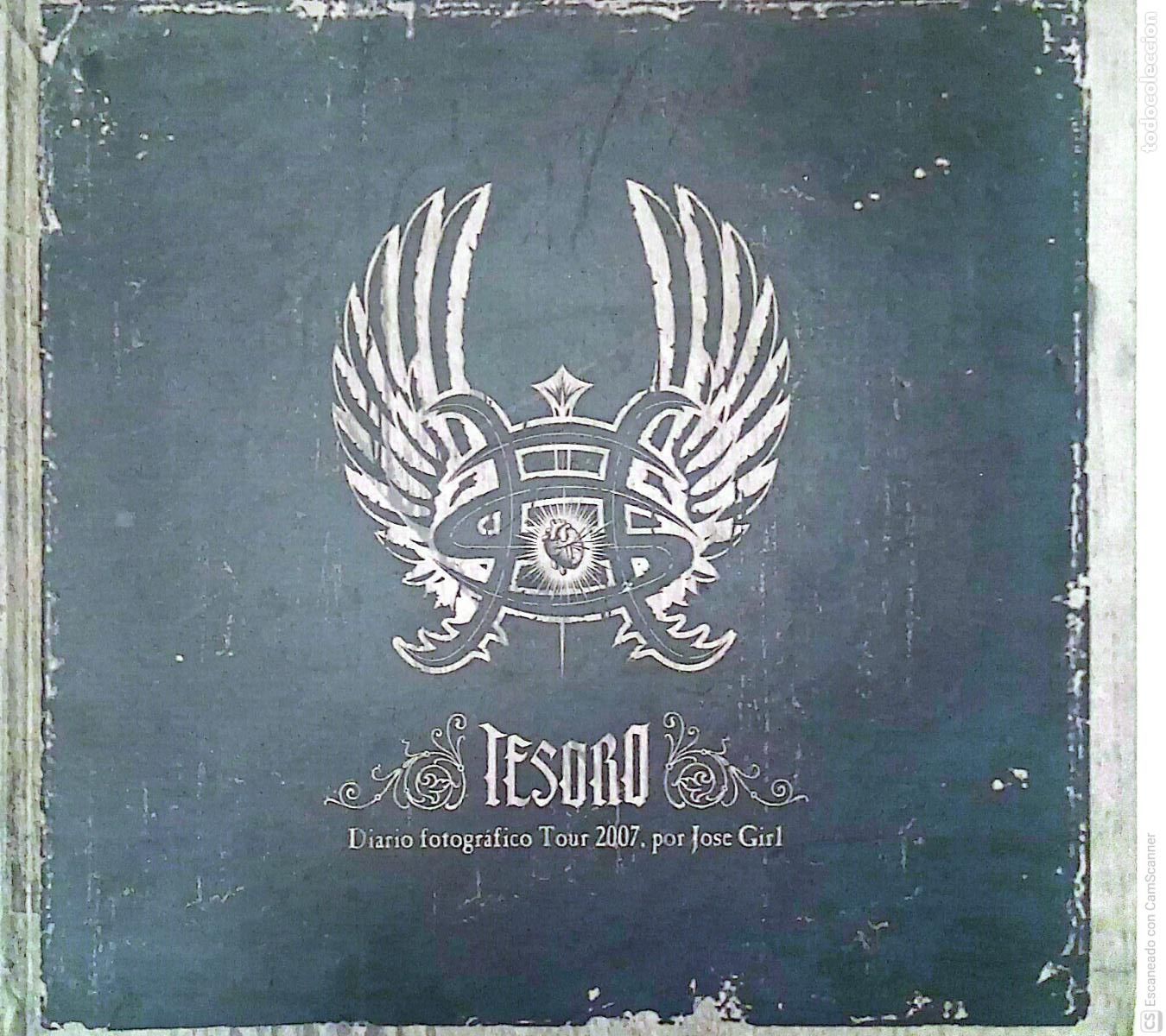 Libros de segunda mano: Tesoro: H&eacute;roes del Silencio. Diario fotogr&aacute;fico Tour 2007, por Jos&eacute; Girl. 167 P&aacute;ginas del tama&ntilde;o 28