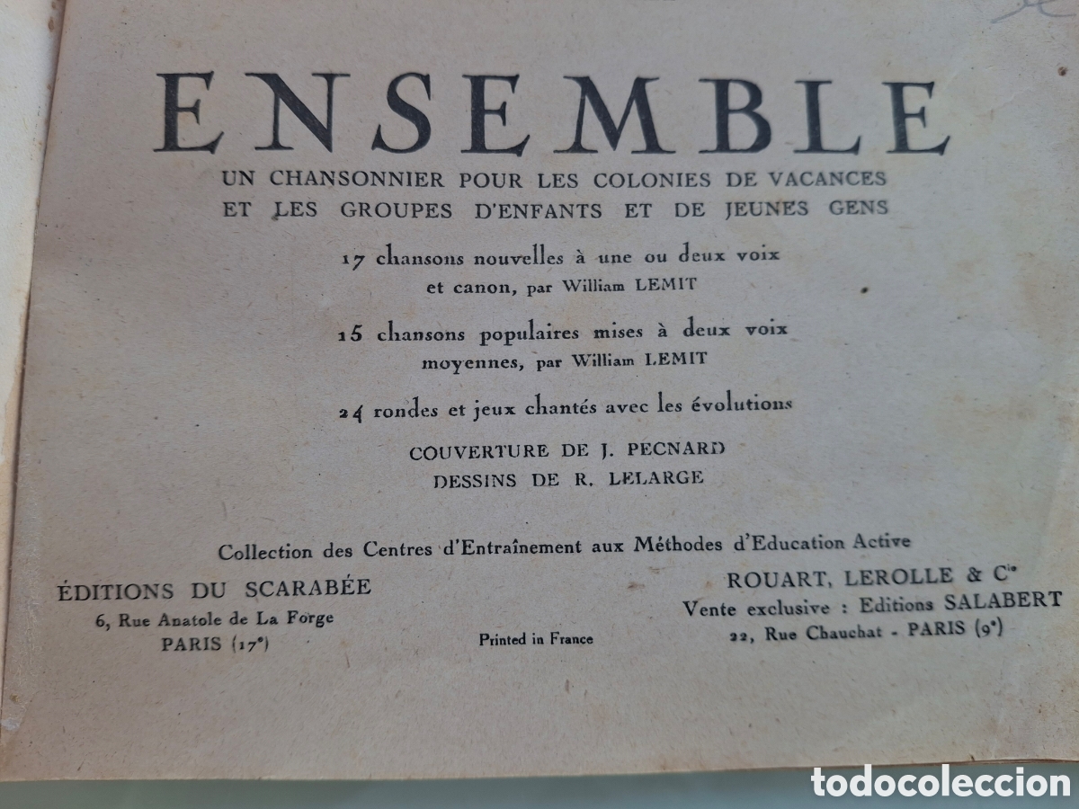 Libros de segunda mano: ENSEMBLE, DE WILLIAM LEMIT, 1946 - Foto 8