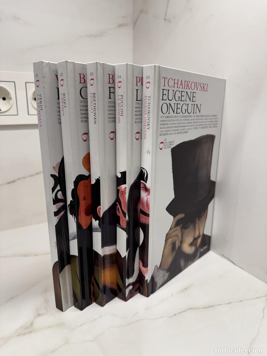 Libros de segunda mano: Lote los cl&aacute;sicos de la &oacute;pera 5 tomos - El Pais