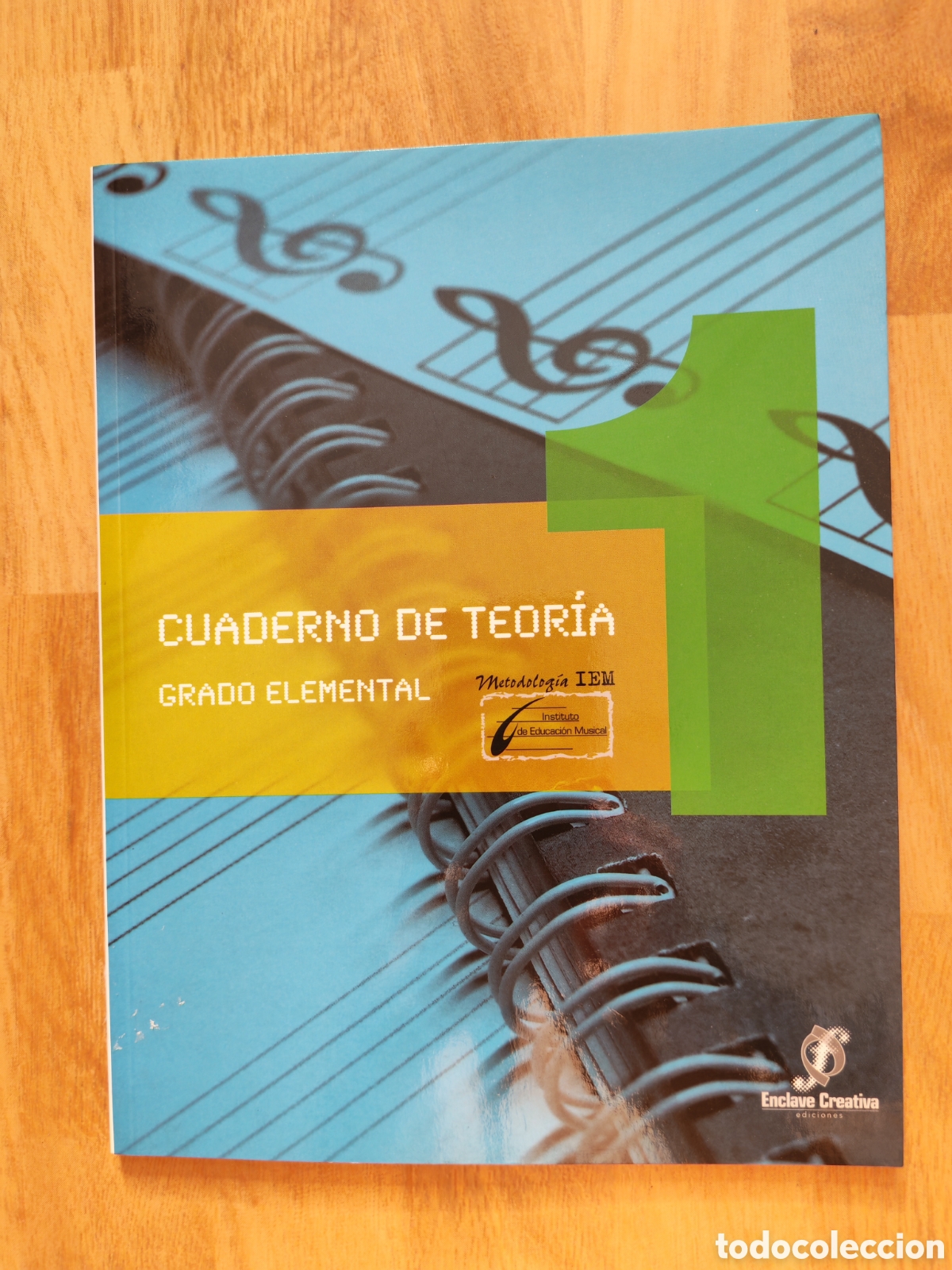 Libros de segunda mano: Cuaderno de Teor&iacute;a 1 &middot; Grado Elemental &middot; Metodolog&iacute;a IEM &middot; Enclave Creativa &middot; Impecable