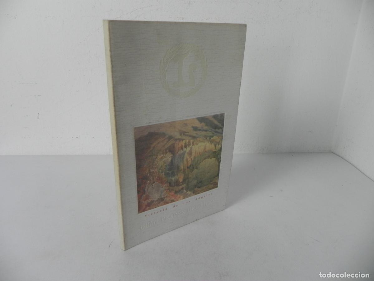 Libros de segunda mano: Programa de Mano Liceu Barcelona 1992 - Recital Victoria de los &Aacute;ngeles - JJOO Barcelona 92