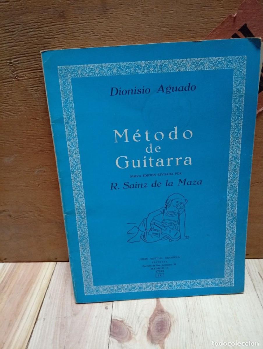 Libros de segunda mano: M&eacute;todo de guitarra Dionisio Aguado -- Union musical espa&ntilde;ola