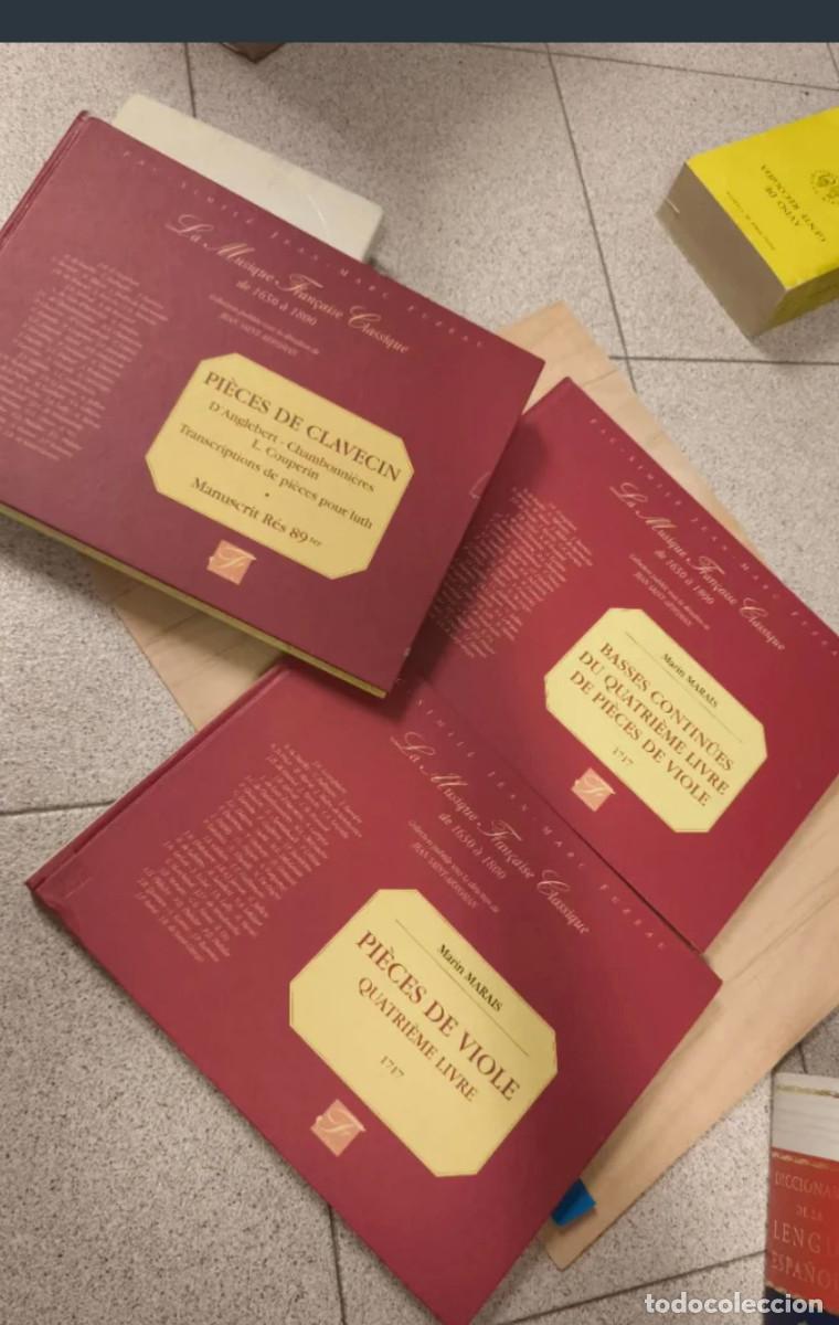 Libros de segunda mano: LOTE 3 FACS&Iacute;MILES DE M&Uacute;SICA BARROCA FRANCESA &ndash; MARIN MARAIS / D&rsquo;ANGLEBERT &ndash; JEAN-MARC FUZEAU