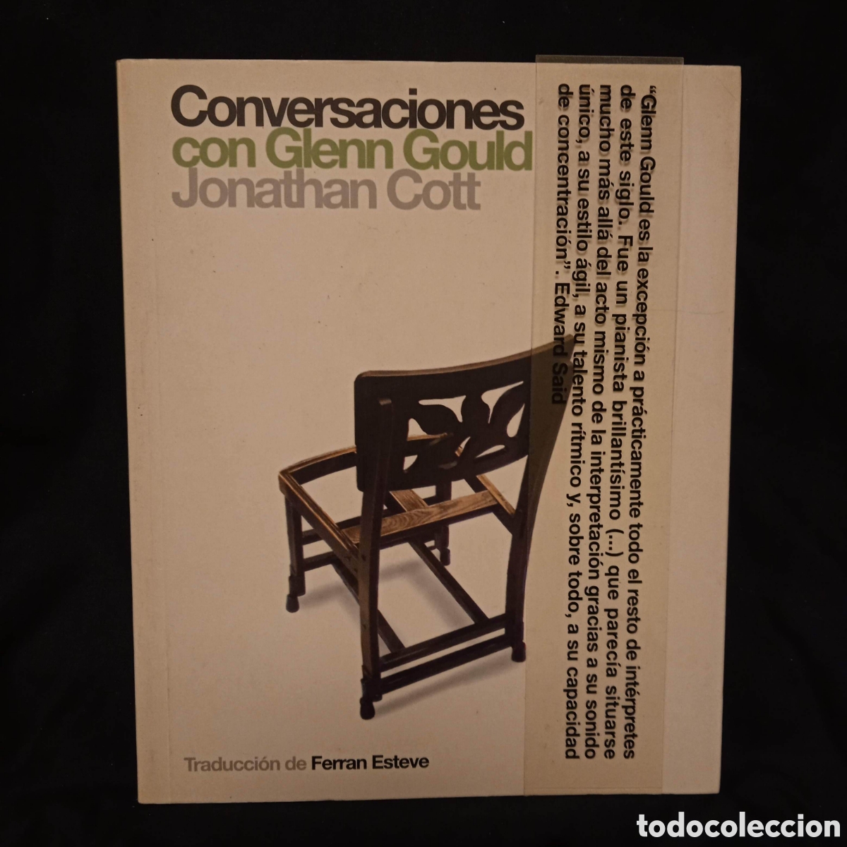 Libros de segunda mano: CONVERSACIONES CON GLENN GOULD - JONATHAN COTT - GLOBAL RYTHM 2007 #9785