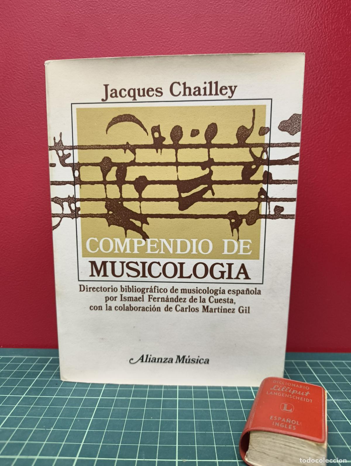 Libros de segunda mano: Compendio de musicolog&iacute;a - Jacques Chailley - Foto 1