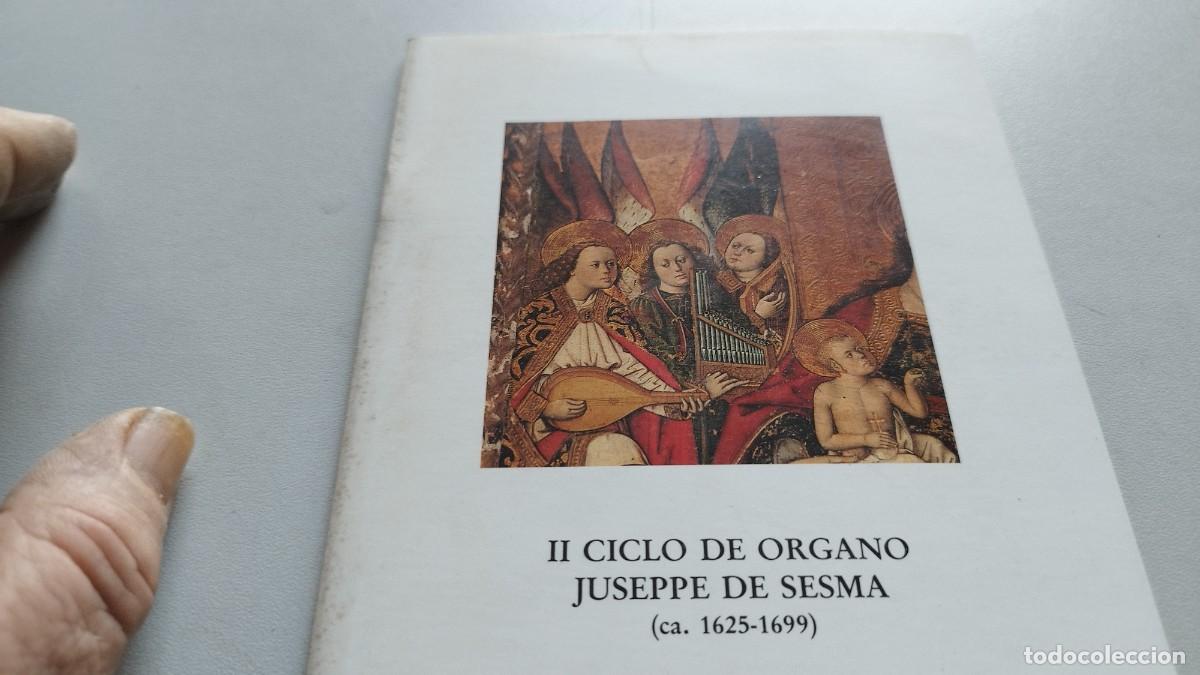 Libros de segunda mano: II CICLO DE ORGANO / JUSEPPE DE SESMA / GRAV 37 / PROGRAMA - Foto 2