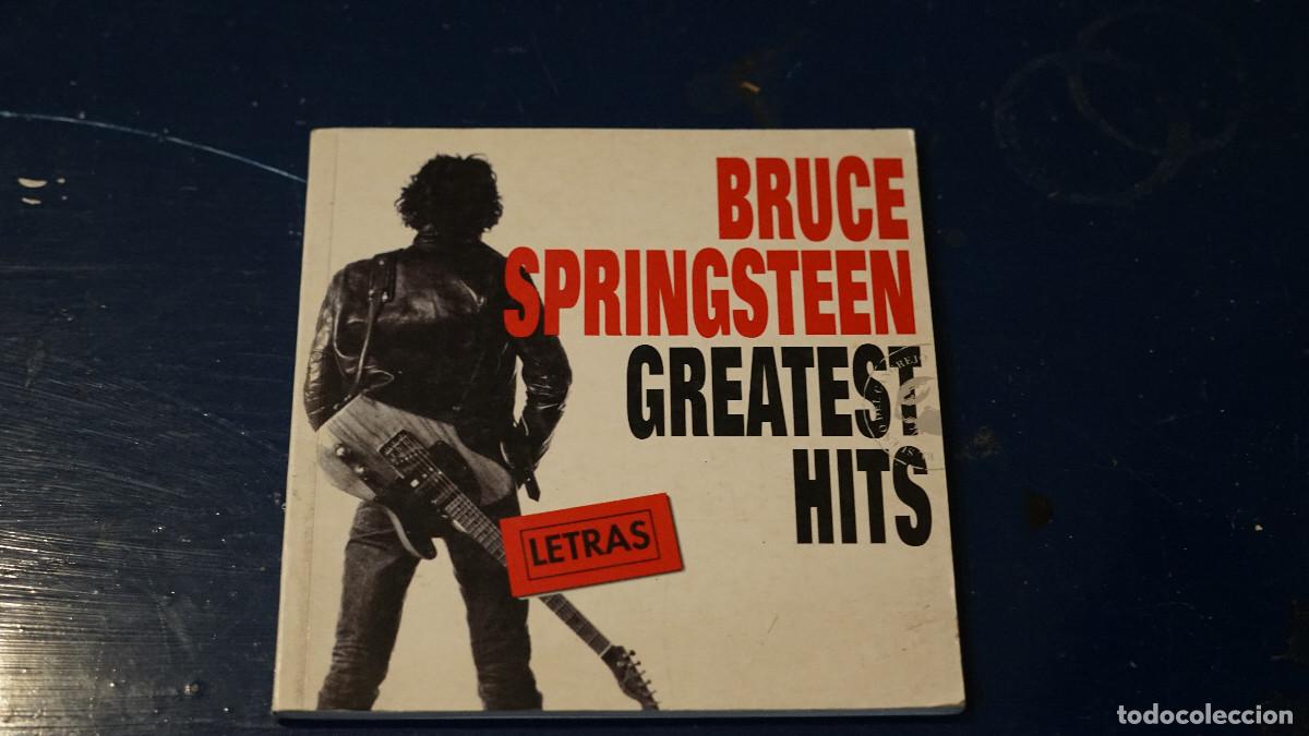 Libros de segunda mano: Bruce Springsteen - Greatest hits - Letras